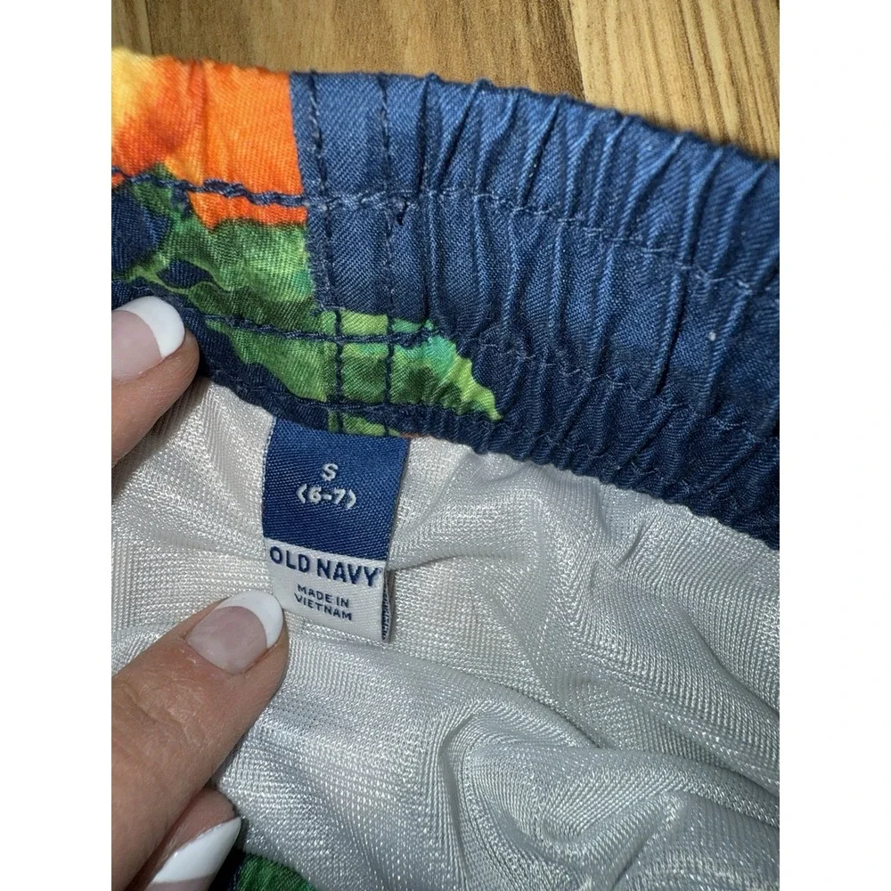 Sony PlayStation GAP Kids Old‎ Navy Boys Swim Trunks Sz 6/7 6 7 Lot EUC